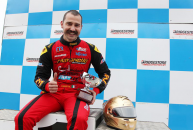 Sgrace/maranello kart and massimo dante triumphing  in the first round of the spring trophy