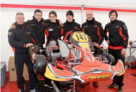 Maranello kart satisfied by mosca and cavalieri’s performance in kz2 at the winter cup