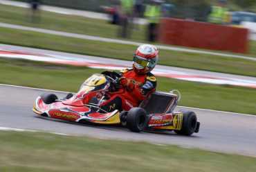 A genk gonzales e’ sesto con maranello kart nel campionato europeo kz2